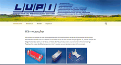 Desktop Screenshot of lupi-solar.de
