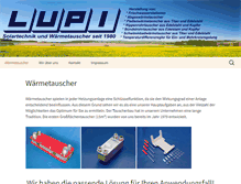 Tablet Screenshot of lupi-solar.de